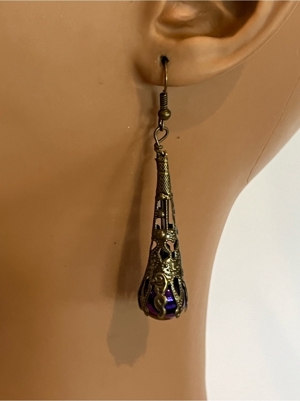 Filigree Cone Earrings